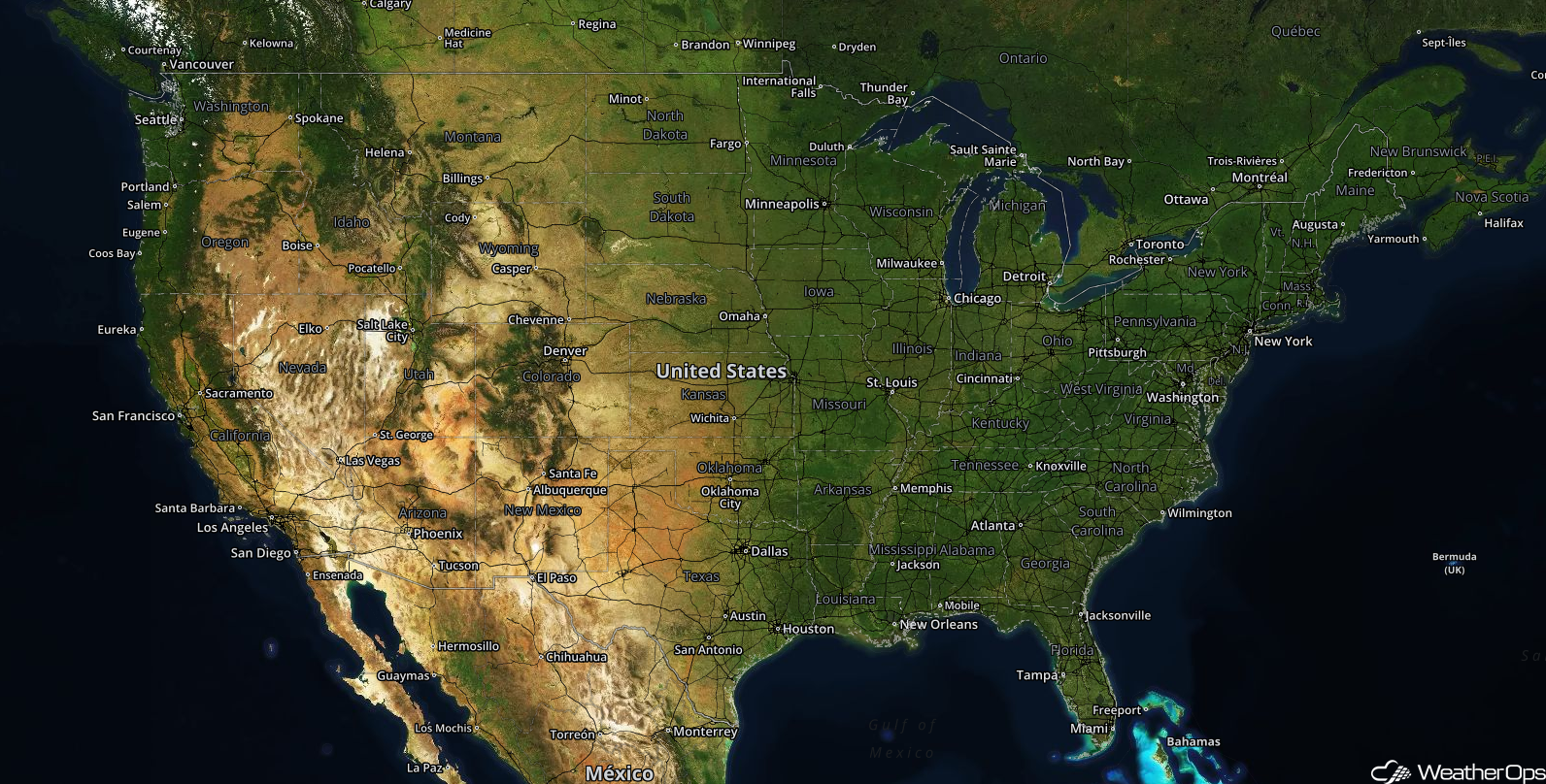 National Weather Summary for Wednesday, June 22, 2016