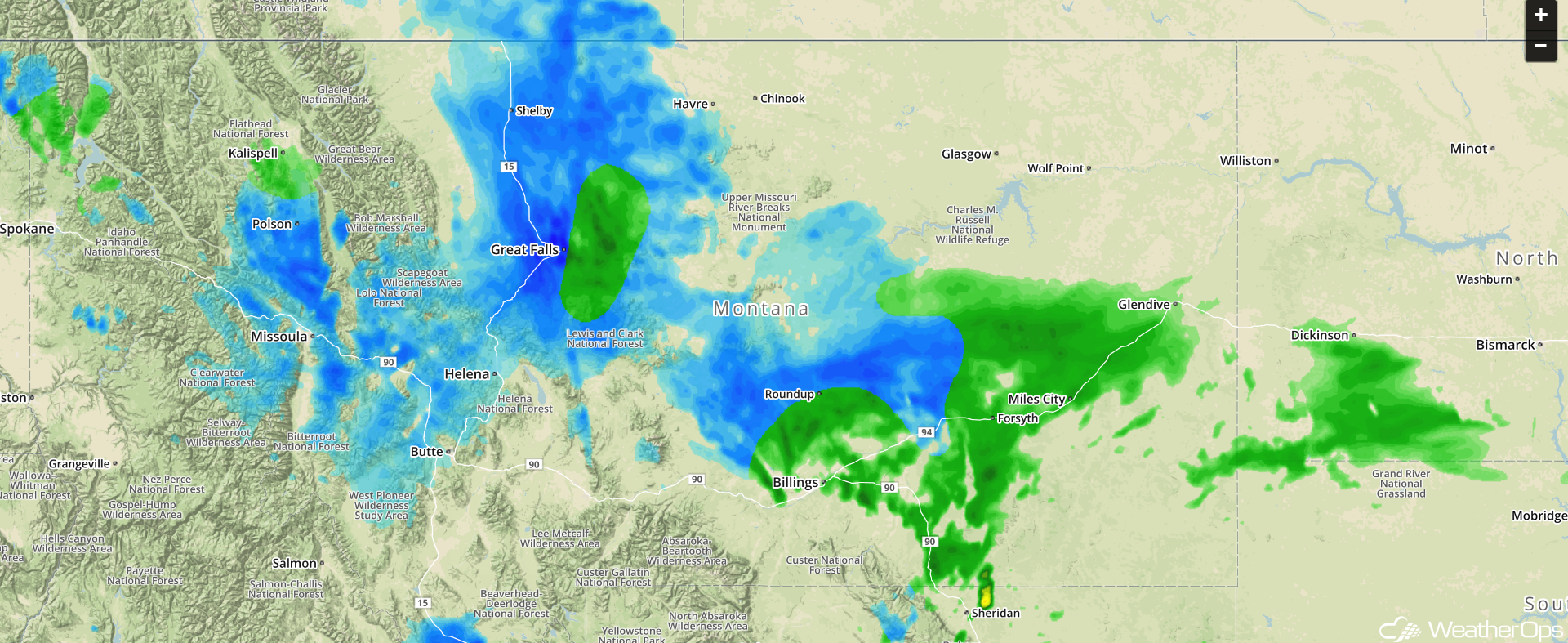 Comparing Mosaic Radar to Single Site Radar Inside the WeatherOps Platform