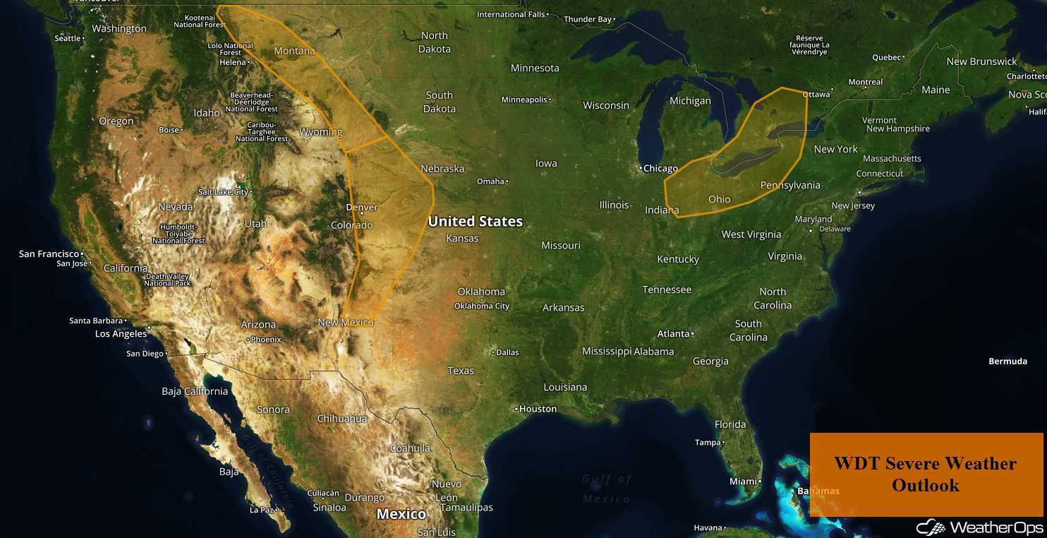 National Weather Summary for Thursday, July 26, 2018