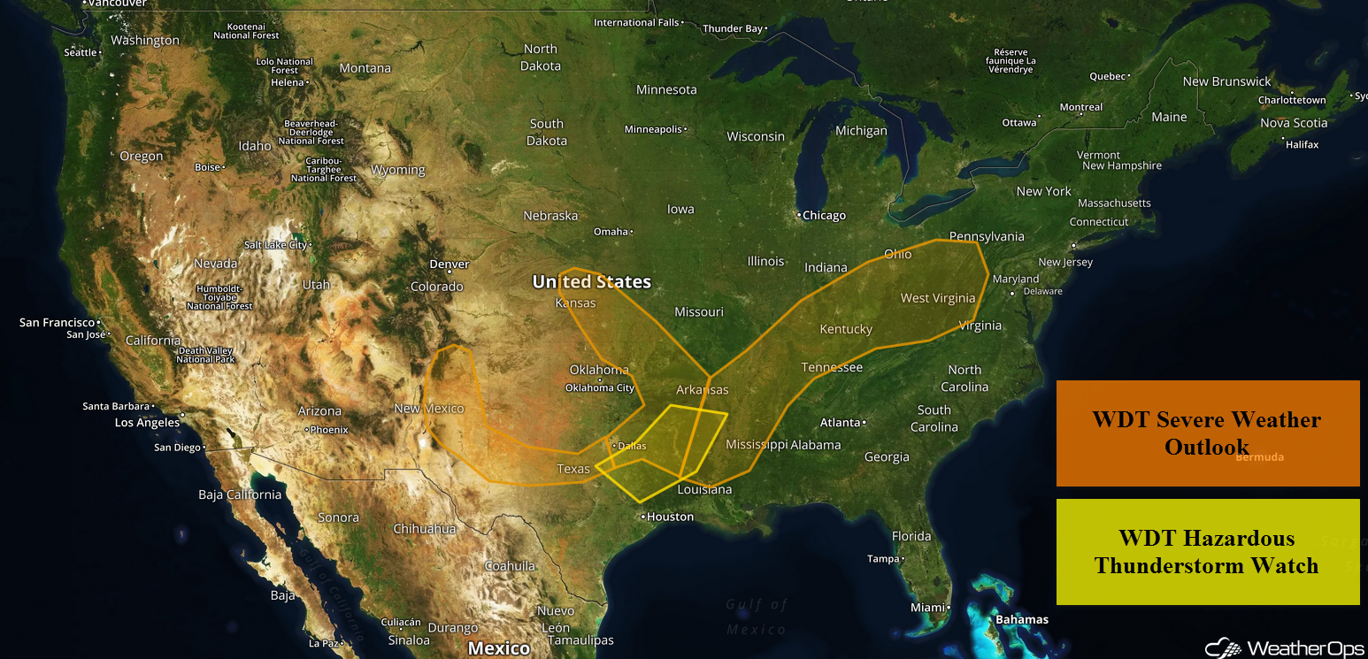 National Weather Summary for Monday, July 30, 2018