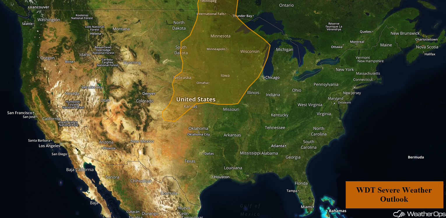 National Weather Summary for Friday, August 31, 2018