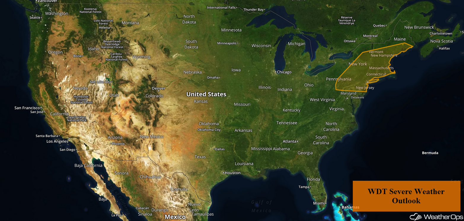 National Weather Summary for Thursday, September 6, 2018