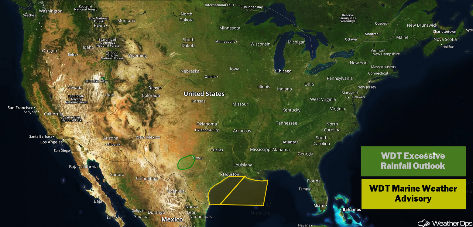 National Weather Summary for Thursday, October 18, 2018
