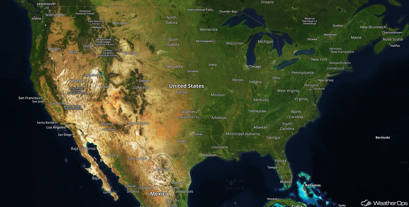 National Weather Summary for Friday, October 19, 2018