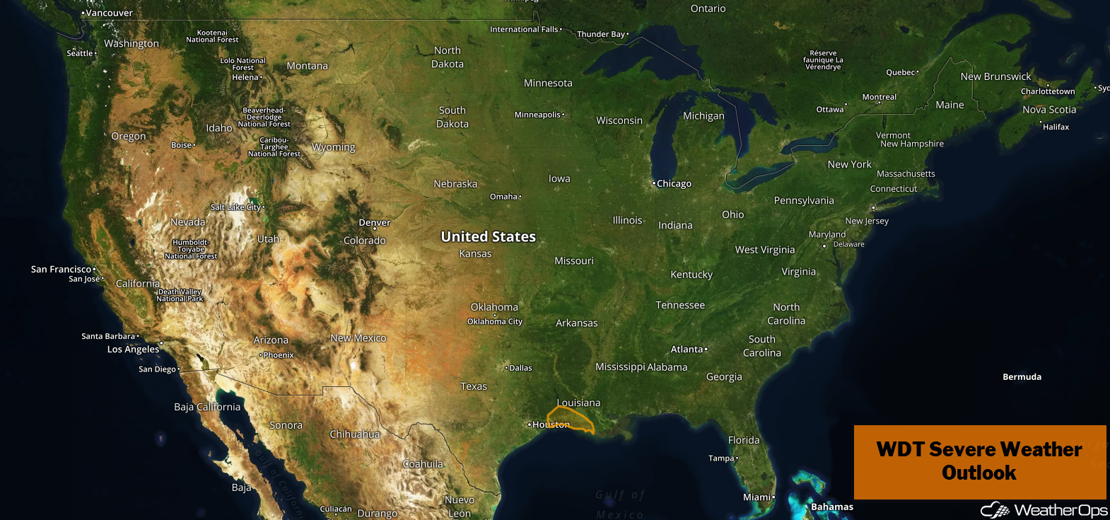 National Weather Summary for Wednesday, December 19, 2018
