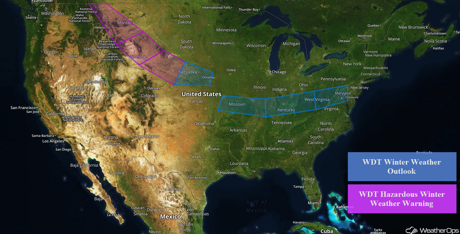 National Weather Summary for Thursday, April 5, 2018