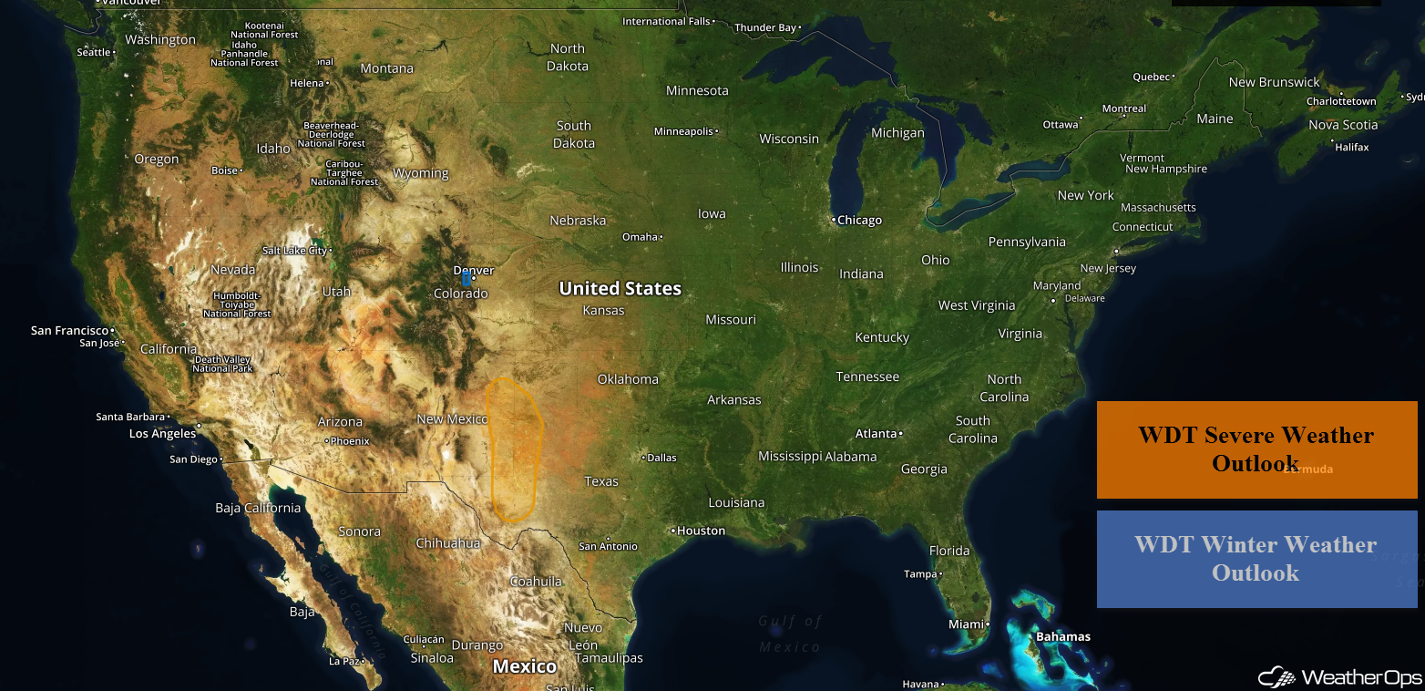 National Weather Summary for Friday, April 20, 2018