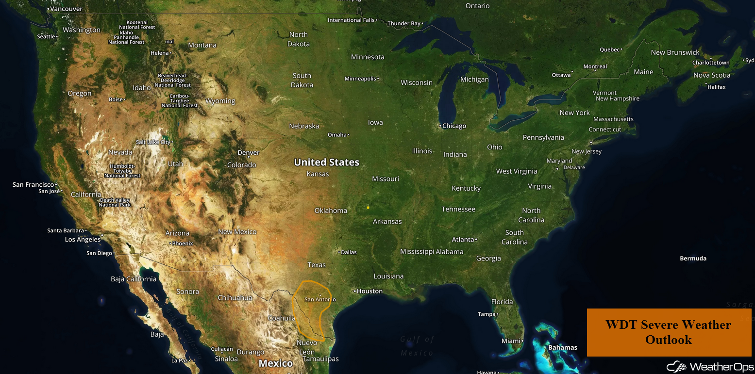 National Weather Summary for Wednesday, April 25, 2018