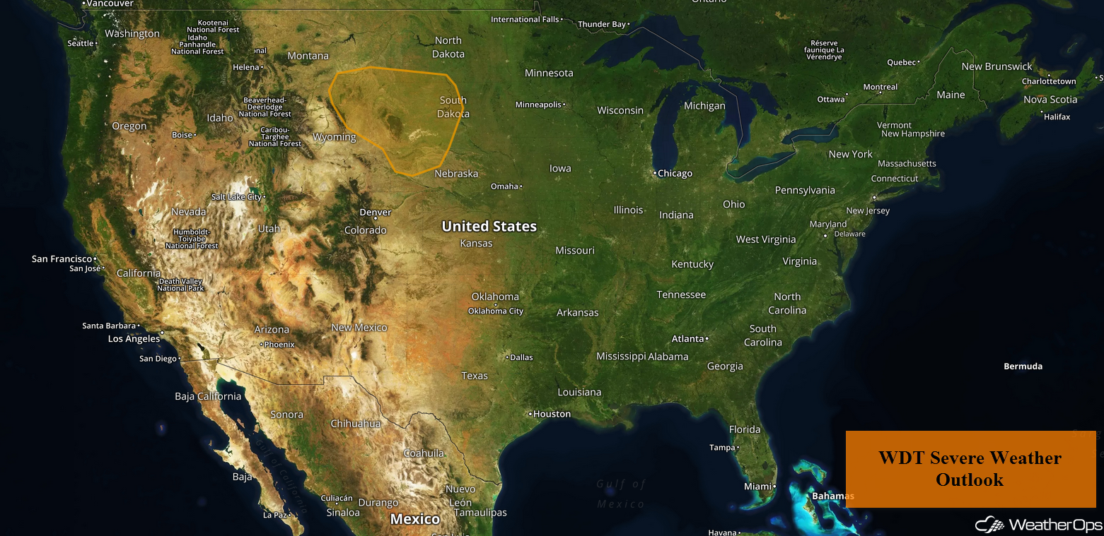 National Weather Summary for Monday, May 7, 2018