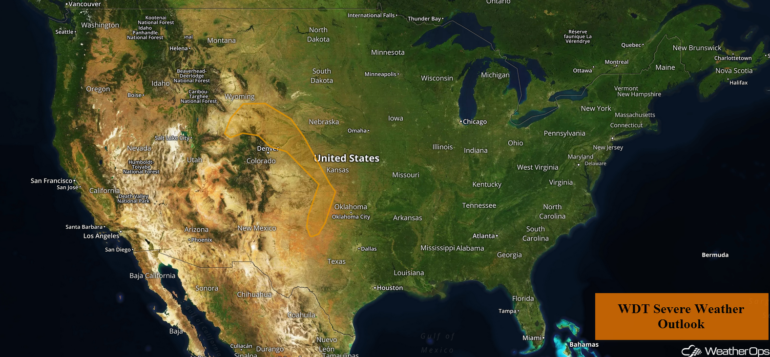 National Weather Summary for Friday, May 11, 2018