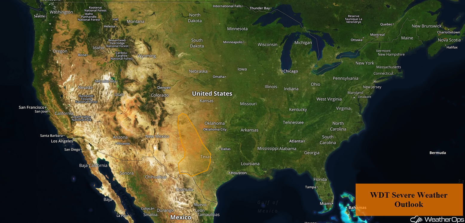 National Weather Summary for Wednesday, May 16, 2018